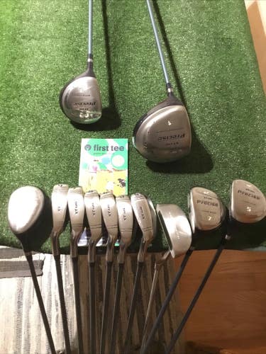 Precise Left Handed Ladies XT 420 Full Set D,3W,5W,7W,HY,6-PW-SW,Putter Graphite