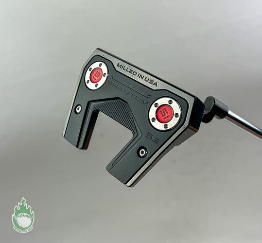 Custom Scotty Cameron Phantom Black 5.2 Mallet 36" Putter Steel Golf Club