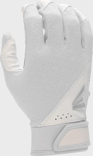 New Easton Fundamental Fp Bb Sb Batting Gloves White And White Md 11860-eas8071358