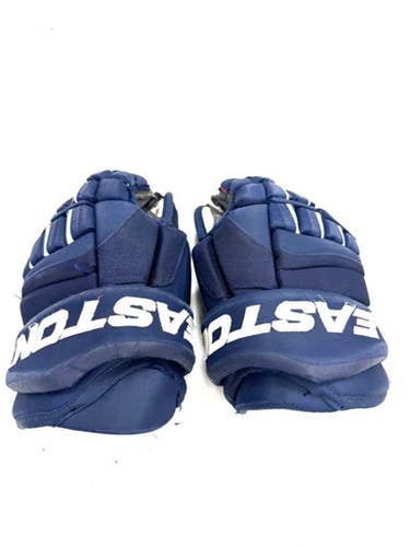 Used Easton Mako M3 Junior Gloves Navy Blue 11" 11860-s000310589