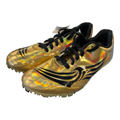 Used Thestron Track Spikes Track & Field Cleats Adult Gold Senior 6.5 11450-s000519707