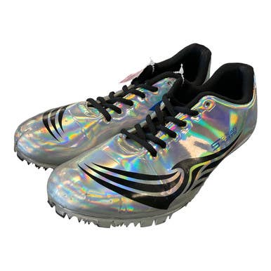 Used Thestron Track Spikes Track & Field Cleats Adult Silver Senior 6.5 11450-s000519708