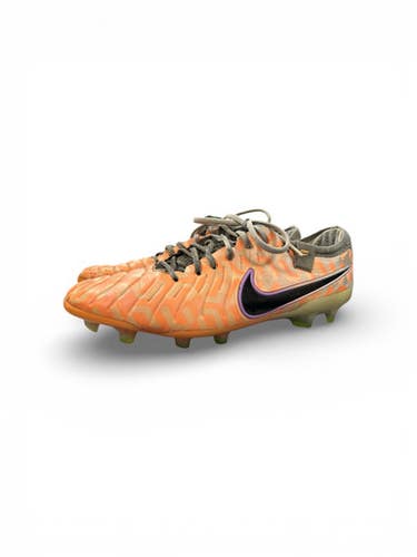 Used Nike Tiempo Legend 10 Soccer Cleats Orange Senior 9.5 11450-s000511853