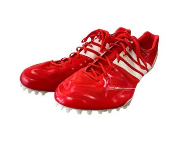 Used Adidas Adz Prime Accelerator Track & Field Cleats Adult Red Senior 10 11450-s000519269