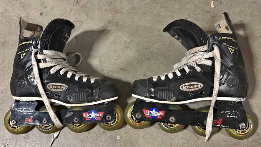 Mission Proto V Inline Skates Regular Width Size 8 (Used)