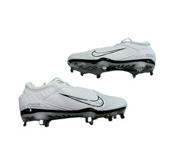 Used Nike Hyper Diamond Elite Bb Sb Cleats White Senior 9 11873-s000242284