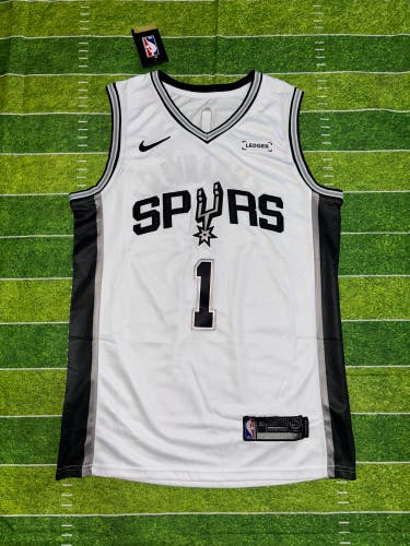 Victor Wembanyama #1 Nike San Antonio Spurs NBA Jersey Men’s Large
