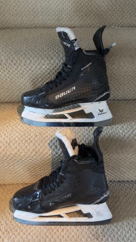 Bauer Mach Shadow Hockey Skates 8.5 (Used) w/ extra blades