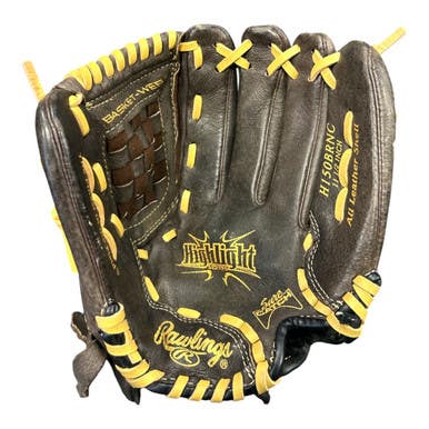 Used Rawlings Highlight Bb Sb Glove Rh Throw Brown 11 1 2" 11450-s000523427