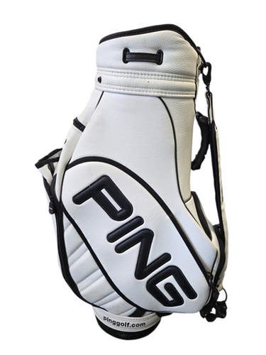 Used Ping Cart Bag Mens Cart Bag White 11450-s000523395