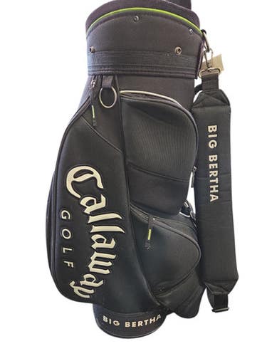 Used Callaway Big Bertha Mens Cart Bag Black 11450-s000523396