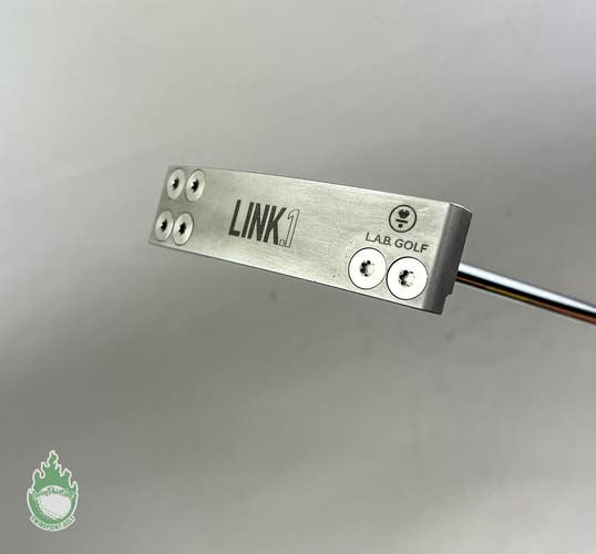 Used Right Handed LAB Golf LINK.1 34.5" Putter Steel Golf Club