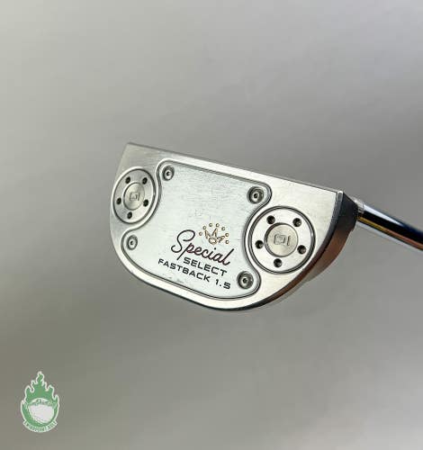 Used Titleist Scotty Cameron Special Select Fastback 1.5 35" Putter Steel Golf