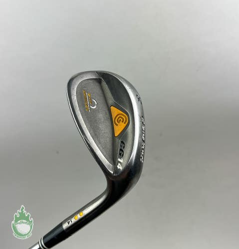 Cleveland CG14 Zip Grooves Satin Wedge 56*-14 Wedge Flex Steel Golf Club