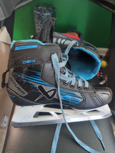 Bauer GSX Hockey Goalie Skates Regular Width Size 5 (Used)