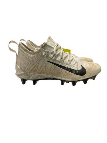 Used Nike Lax Cleats Mens White Senior 5.5 11847-s000036482