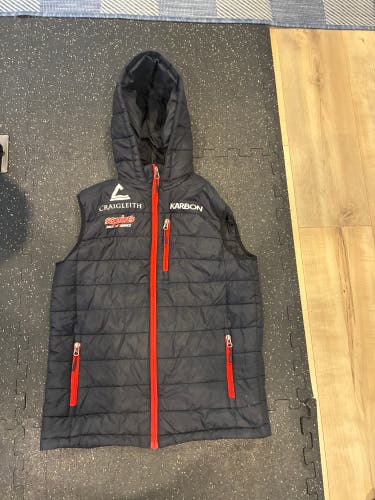 Black Large Kids Unisex Karbon Vest (Used)