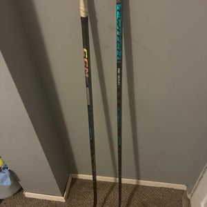 Junior CCM Right Handed Hockey Stick 50 Flex and Junior Bauer Right Handed Hockey Stick 50 Flex