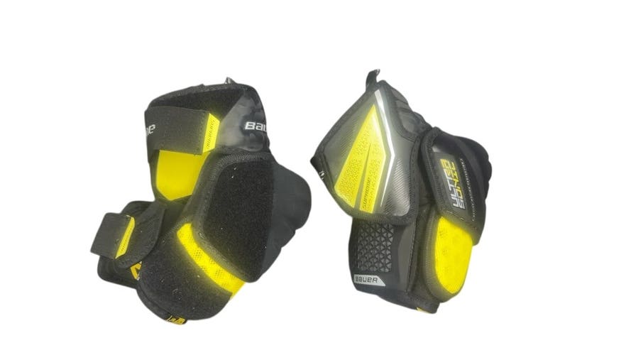 Bauer Hockey Elbow Pads Supreme UltraSonic Great Condition Junior Small
