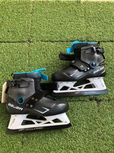 Junior Bauer Konekt HF3 Hockey Goalie Skates Size 1 (Used)
