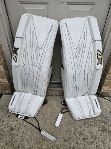 34" Brian's G-Netik 8.0 Goalie Leg Pads (Used)