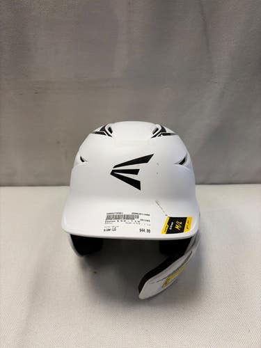 Used Easton 6 5 8 - 7 1 4 Batting Helmet No Mask White Lg 11490-s000274561