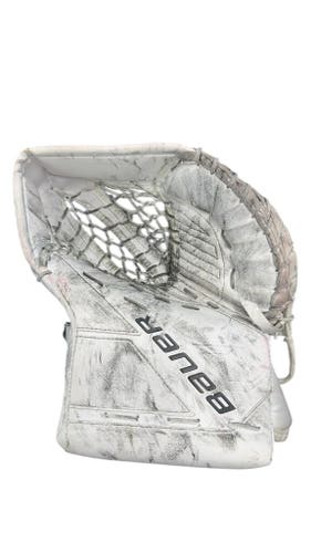 Bauer Goalie Catcher M5 Pro White Used Intermediate