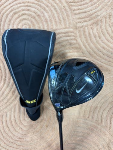 Men's Nike SQ Machspeed Black Round Driver 10.5* LH | Fubuki 50 X4NG R-Flex Shaft (Used)
