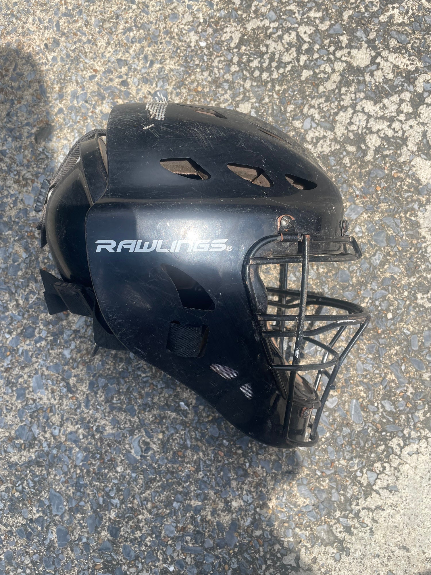 Supreme X Rawlings Baseball Catcher's Mask 100% Authentic Red