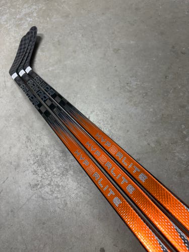 3 PACK 95 Flex P92M Senior Bauer Vapor Hyperlite2 Right Hand Hockey Stick (New) Pro Stock