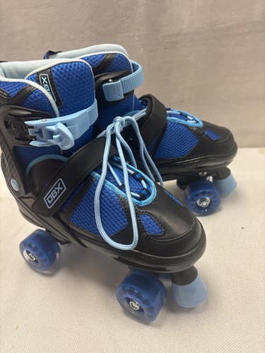 Used Dbx Quad Skates Senior Roller Quad Skates Navy Blue Adjustable 11490-s000274554