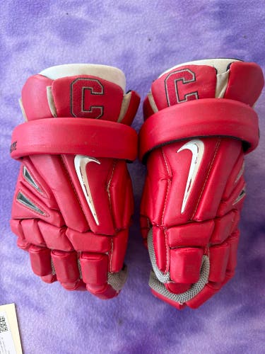 OG Cornell Nike Vapor Elite Gloves - All Red