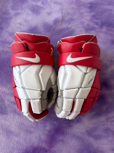 Cornell Nike Vapor Elite Gloves - Mainly Red w/ Little White #31