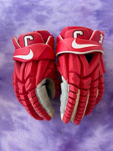 Cornell Nike Vapor Elite Gloves - Red/White OG