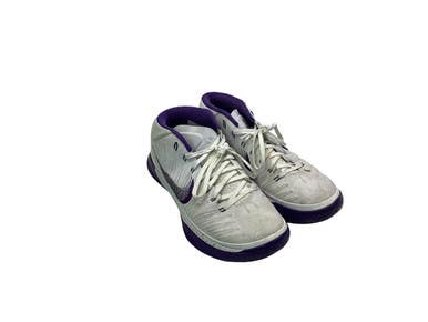 Used Nike Basketball Shoes M Purple And White Senior 10 11347-s000271238