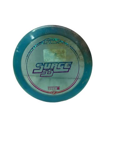 Used Discraft Surge Ss Z Distance Driver Disc Golf Driver Carolina Blue 11347-s000271233
