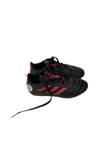 Used Adidas Soccer Cleats Blk Pnk Soccer Cleats Black Youth 13.0 11347-s000271152