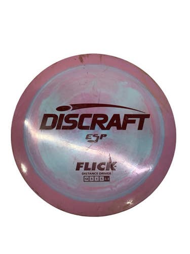 Used Discraft Esp Flick Distance Driver Disc Golf Driver Pink 11347-s000271103