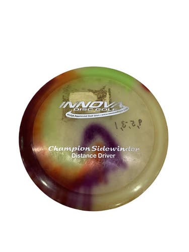Used Innova Champion Sidewinder Distance Driver Disc Golf Driver Purple 11347-s000271096