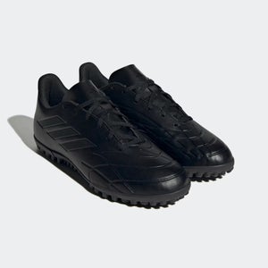 Adidas Copa Pure.4 TF GY9050 Men US 8.5 Black Leather Turf Football Boots HAM573