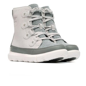 Sorel Explorer Next Joan 2068791-009 Women's 8.5 Gray Waterproof Boots HAM641