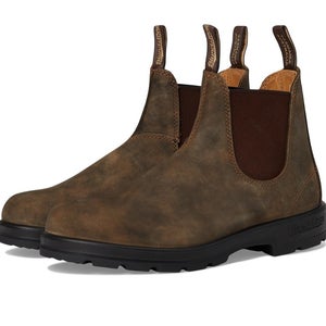 Blundstone Classics #585 Boots Unisex US M8.5/W10.5 Brown Leather Chelsea HAM624