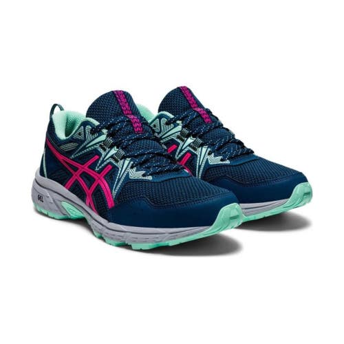 Asics Gel-Venture 8 1012B230-400 Women's US 5 Blue Trail Running Shoes HAM598