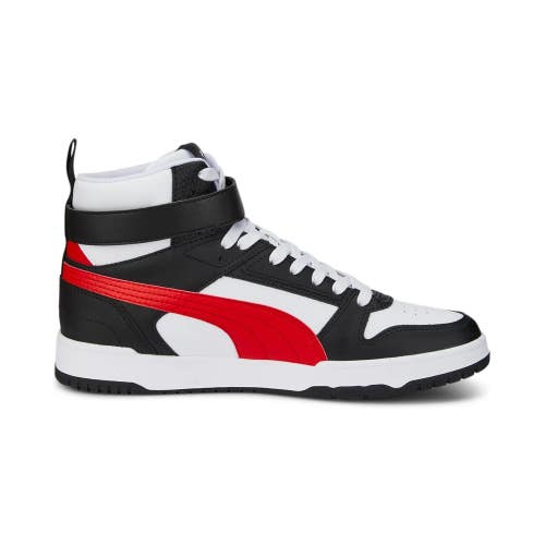 Puma RBD Game 385839-05 Sneakers Men's 11.5 White Black Lifestyle Sheos HTAT1357