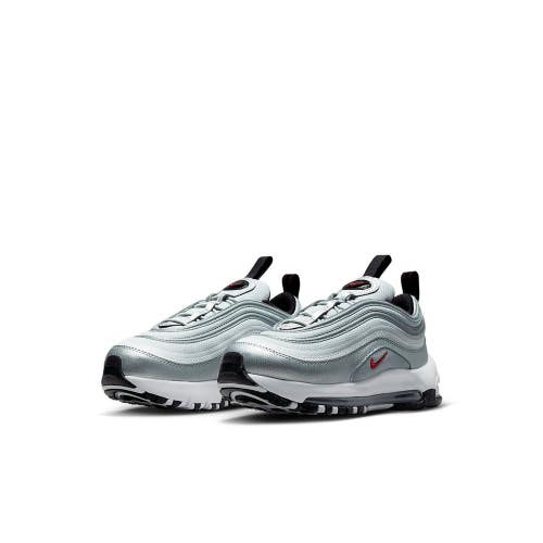 Nike Air Max 97 FB2963-001 Sneaker Kids 3 Silver Bullet Lifestyle Shoes HTAT1315