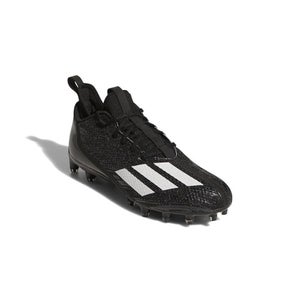 Adidas Adizero Scorch GW5071 Mens 15 Black White Molded Football Cleats HTAT1330