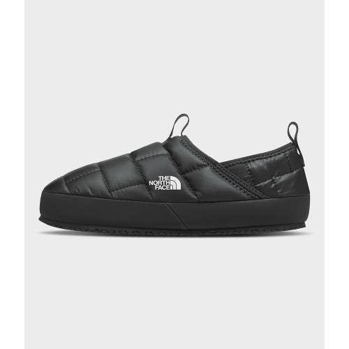 The North Face ThermoBall Traction II Mules Kids 1 Black White Slippers HTAT1331