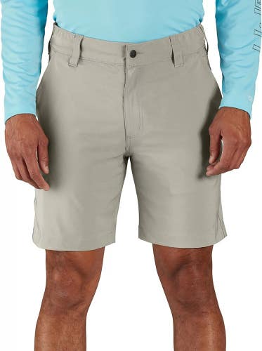 Carhartt Force Phoenix Cargo Shorts Men 2XL Greige 8" Inseam Relaxed Fit JAX1657