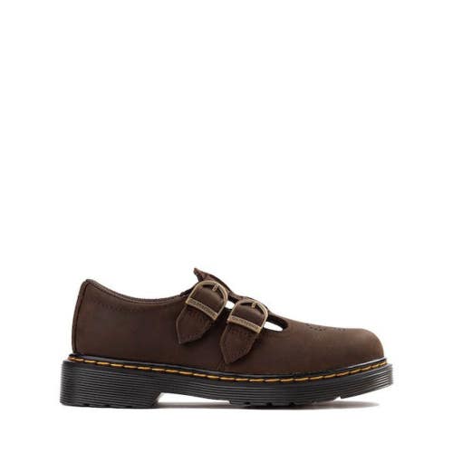 Dr. Martens 8065 Loafers Kids US 11 Dark Brown Leather Comfort Shoes Hawk2953