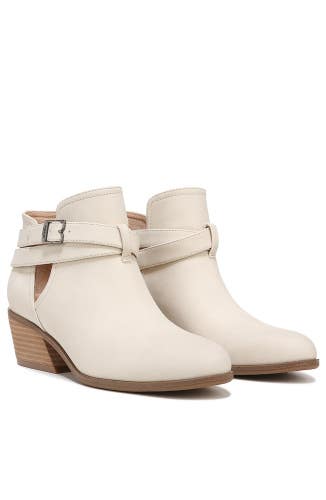 Dr. Scholl's Literally I4084S1250 Boots Women's 8.5 Ivory Ankle Bootie LION1080